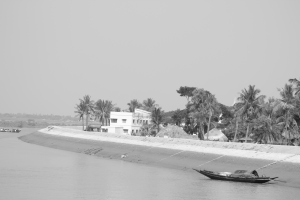 A monochrome moment at Sundarbans