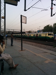 Some Train at the Delhi Station