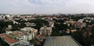 Nice views from the 13th Floor, MG Road